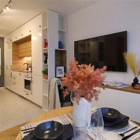 Apartment Designer With Bedroom Near Old Town Dubois Warsaw